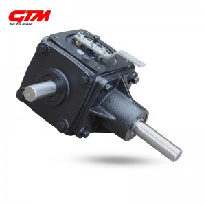 High performance grain transportation gearbox
